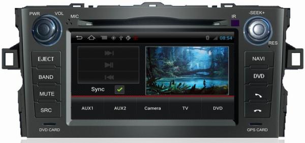 Ouchuangbo Car Radio S150 Android 4.0 System for Toyota Auris 2008-2011 Support Korean languages PIP GPS OCB-028C
