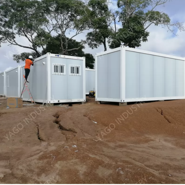 Portable Temporary Construction Oil And Gas Camp Container Labour Accommodation