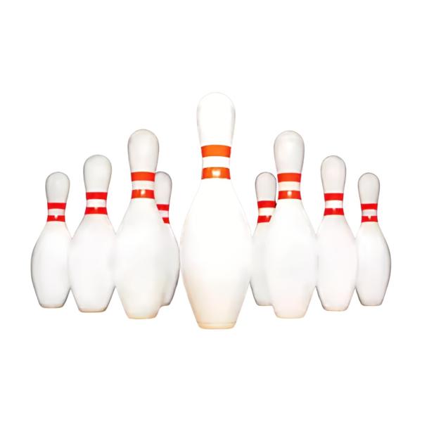 White Custom Bowling Balls for Outdoor Games Wooden Ball Bowling Pin Bowling Game