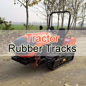 HB20230331 Rubber Track for Mini Dumper Heavy-duty Construction 1 Ton 2 Ton 3 Ton