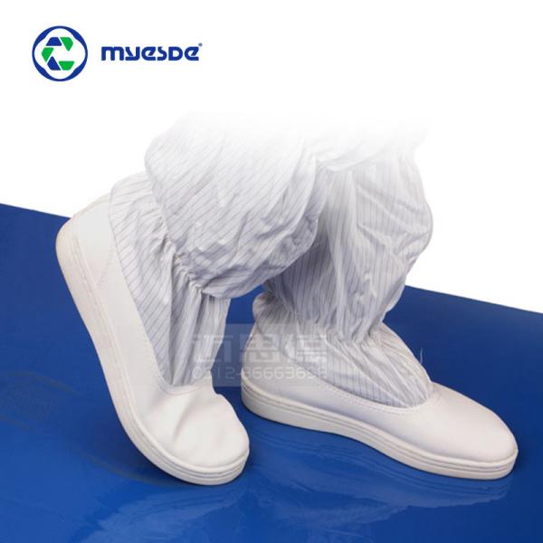 36” assoalho pegajoso Mats Peelable Washable Dust Removal da sala de limpeza X45 30 camadas do filme azul do PE