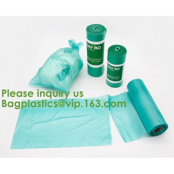 Biobased Compostable Vest T-shirt Handle Bags,Shopping, Shopper, Singlet, Vest Carrier, Tie handle, Top tie, NIce Day