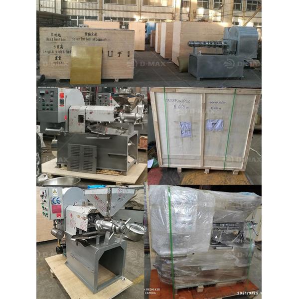 80-160kg/h High Output Spiral Canola Oil Making Machine for Vegetable Seeds Sunflower Oil