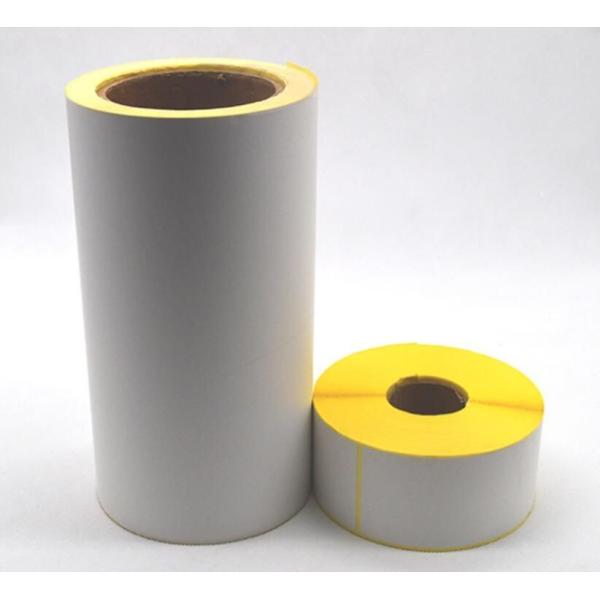 AF2233B Adhesive Top Thermal Paper Frozen Food Label Material with White Glassine Liner