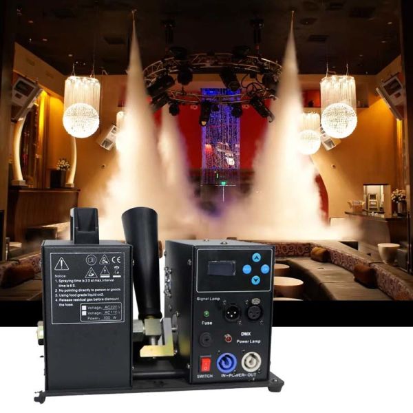 Swing CO2 Jet with 180-Degree Flexible Swing Digital Display and DMX512 Control