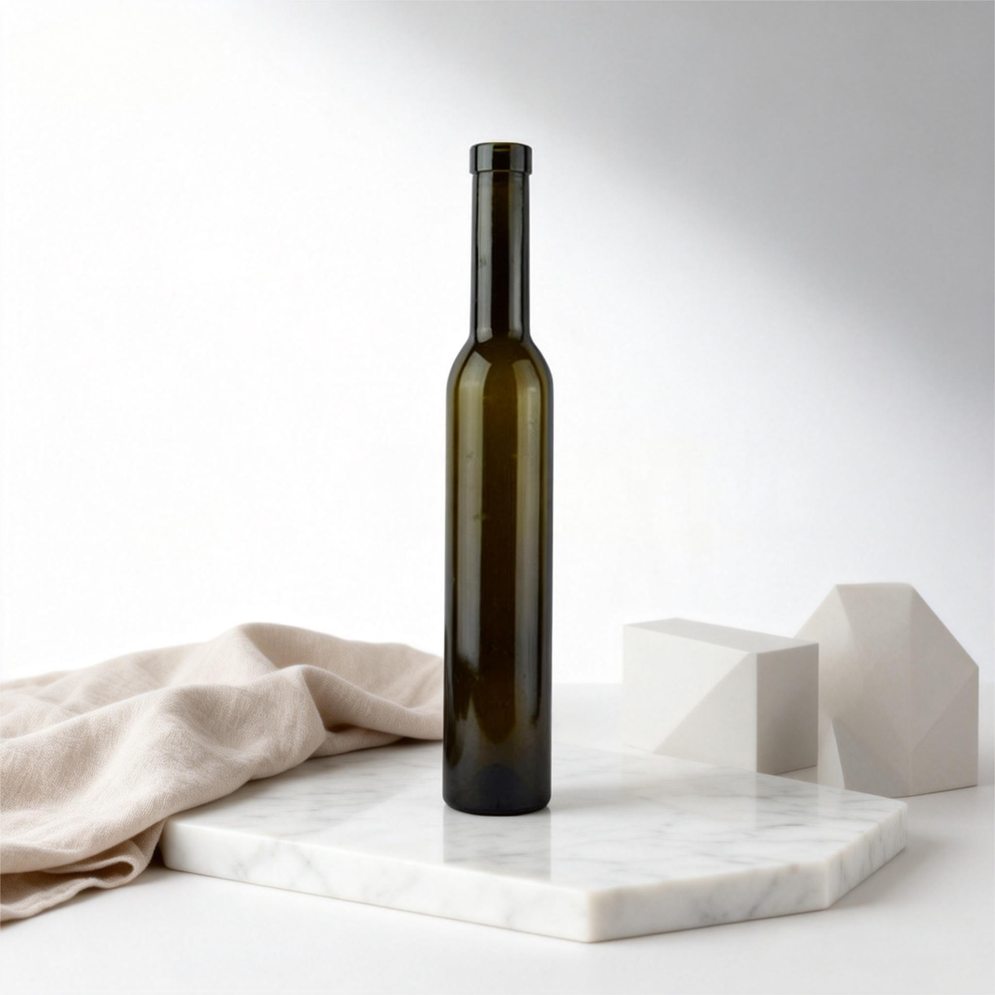 375ml Slim Ice Wine Glass Bottle Bar Top For Dessert Wine & Mead 4314C