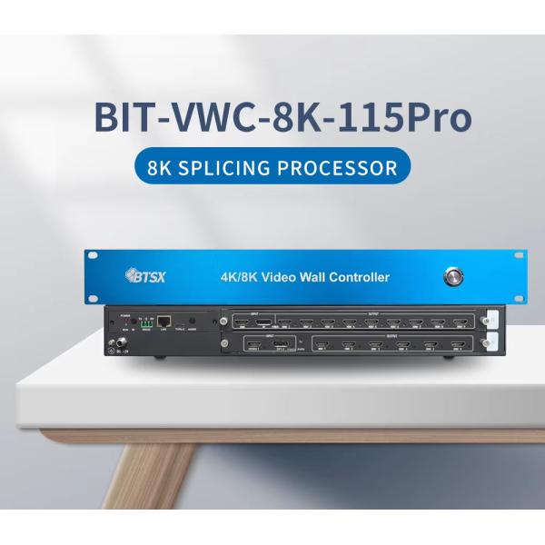 8K 1 in 15 Out Multi - Screen Content Display Pixel-to-pixel Splicing Multi-Screen Viewer 4x3 5x3 6x2 Multi-Monitor Splitter