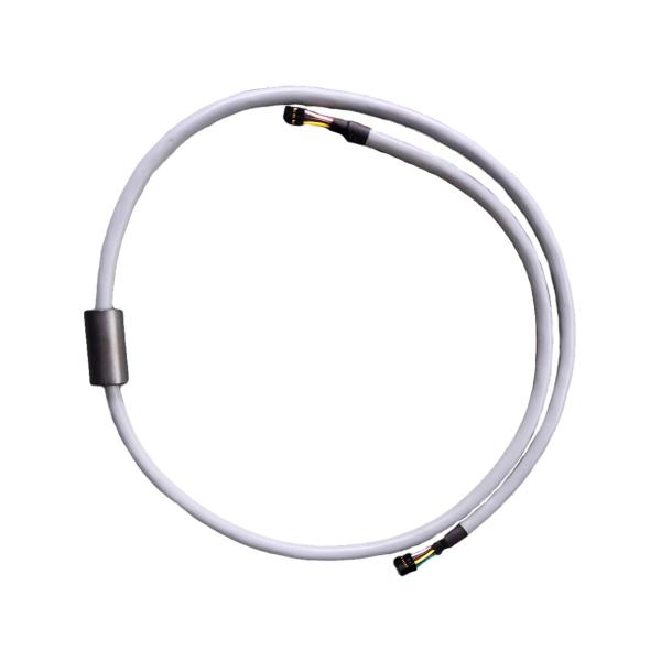 Arnés de cable industrial de la transmisión de alta frecuencia de 6 pernos con el anillo magnético