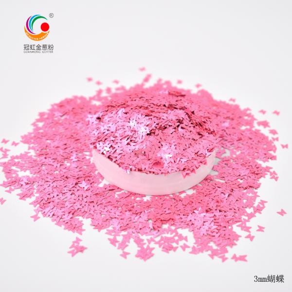Hexagonal Crystal Metallic Cosmetic PET Glitter Powder 3D Mix Sequin Craft Leather Silkscreen