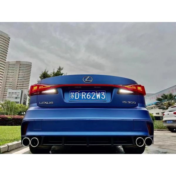Factory Supply PP Material Car Rear Bumper for LEXUS IS250 2005-2012 Bumper Is250 Is300