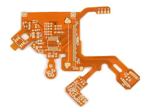 Flexible Circuit Board Assembly Polyimide Material Copper 5OZ Rohs Compliant Plated Surface Finish In Medical