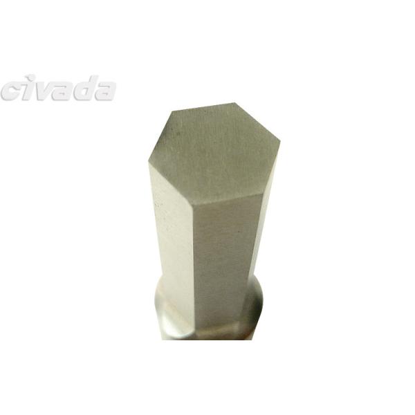 Tip Hexagon Shape HSS Punches Pin Tapped Punches With Steps