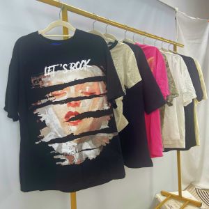 Comfortable Fashion 2nd Hand T Shirts Men Women Second Hand Short Sleeves