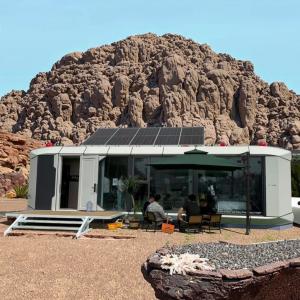 Construction accélérée de la série Oasis Containers en acier pour les villas de