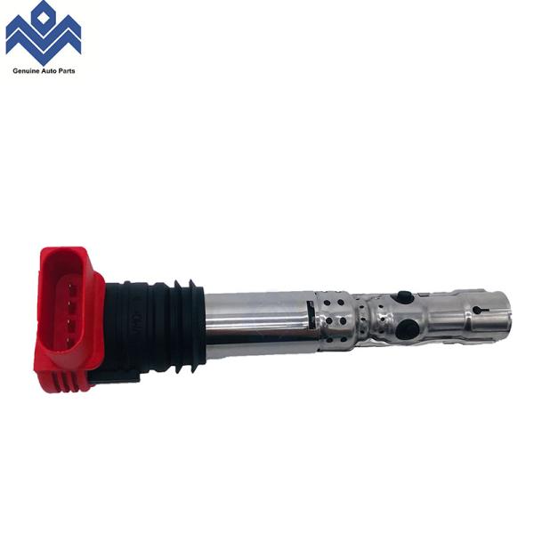 Red Housing Car Ignition Parts Audi A4 A6 A8 1.8T 3.0L 06C905115L 0.215kg