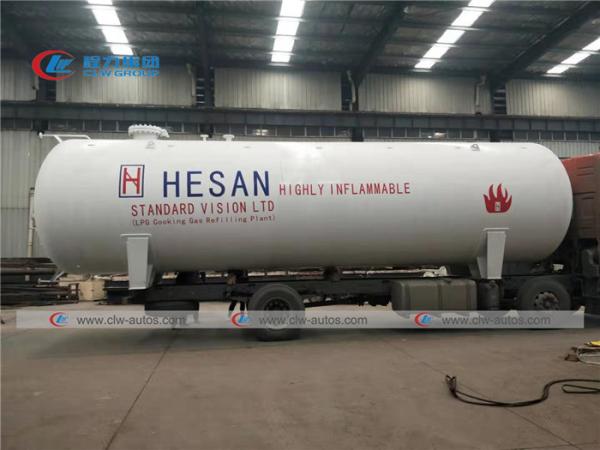 60cbm LPG Storage Tank Liquid Propane Ammonia Butane Gas Bullet Tank for Gas Station