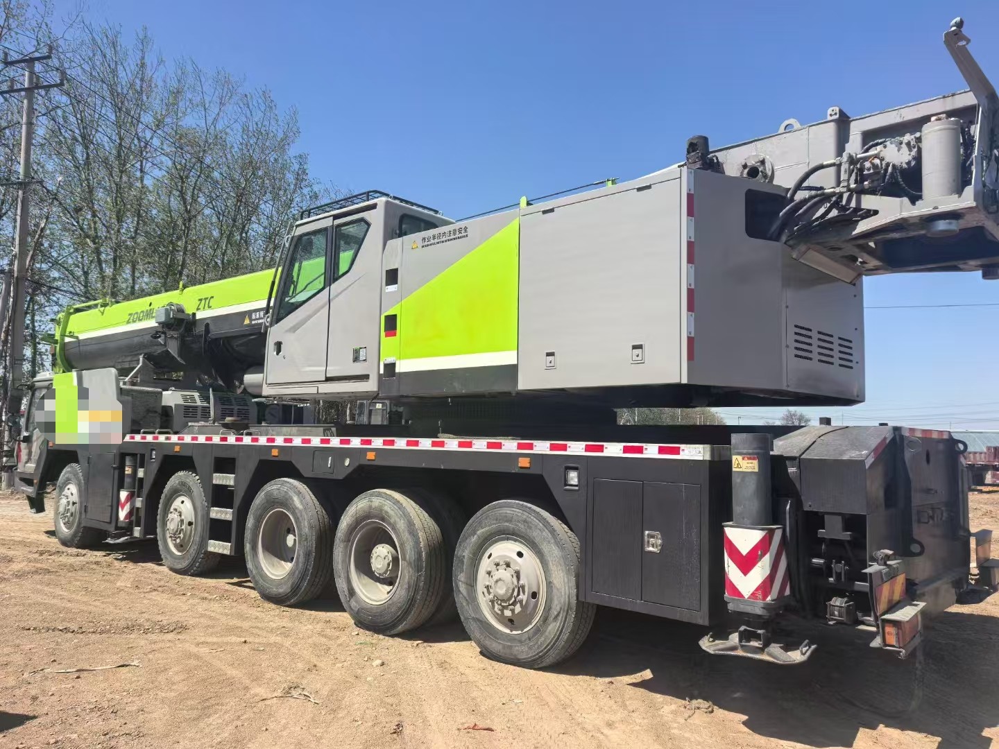 High Quality Used 2019 Zoomlion 100V6 100t Truck Crane For Bridge And Roadwork