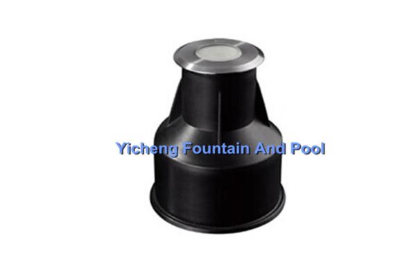High efficiency LED Underwater Fountain Light With Niche IP67 1 x 1W Single Color