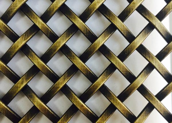 fil décoratif bouclé Mesh Grilles PVD de 3mm
