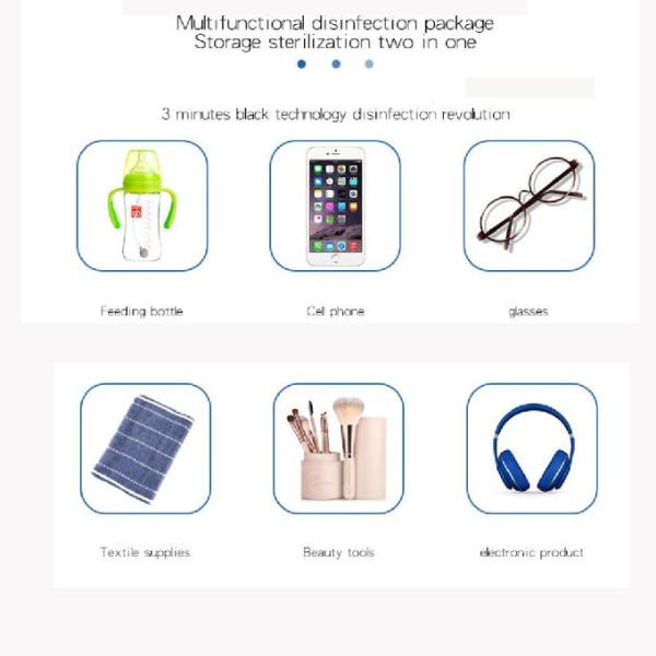 Сумка стерилизации бутылки ухода домочадца складывая Uvc