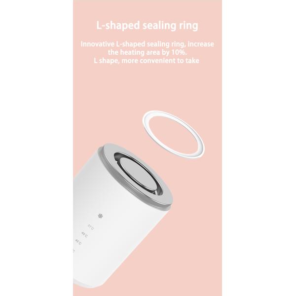 Chauffe-biberon USB 15W sans BPA pour 0-4 ans