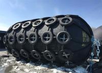 STS Yokohama Type Ship Marine Pneumatic Rubber Fender With Chain And Tires Net