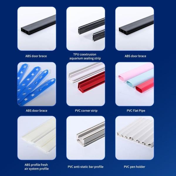 オーダーメイド ハンドル ABS プロフィール OEM エクストルーデッド PVC シリコン ストライプ シーリング ストライプ PP