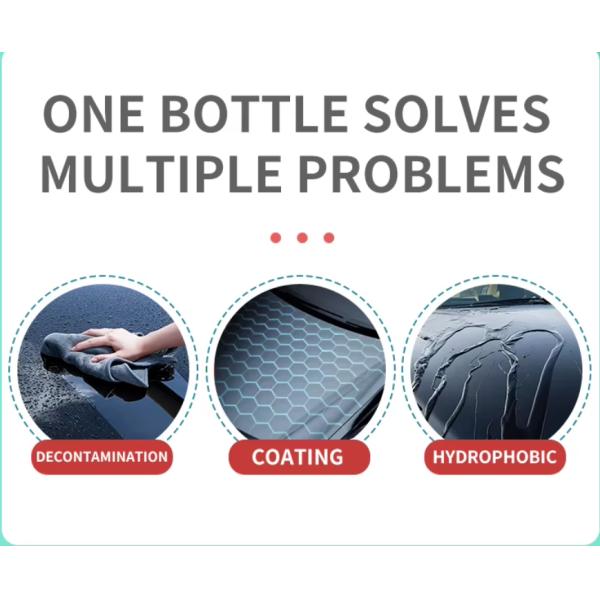 car detailing products 300ml car paint & glass coating 2 in 1 nano polish maintenance coating glass polish coating