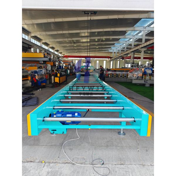 C21 Roof Sheet Rolling Machine 0-40M/Min Speed 23 Row Molding And PLC Control