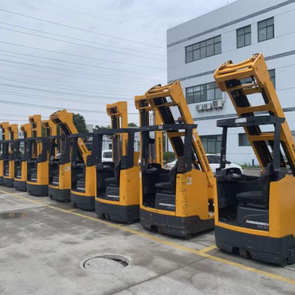 Various Heights Used Reach Truck Jungheinrich Brand Warehouse Forklift Trucks