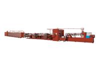 Monofilamento 100r/Min Artificial Grass Production Line para o Pe/Pp