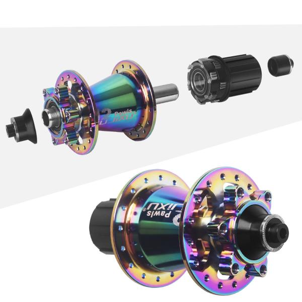 32H Spoke Hole Bicycle Hubs Bicycle Rim Hub 12 Claw Ratchet And 5 Peiling