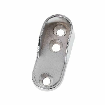 Wood Wardrobe Clothes Closet Rod Pole End Bracket Support Holder Zinc Alloy