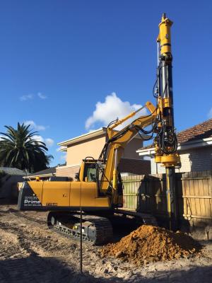 Equipamento de perfuração giratória hidráulico da fundação KR50 20 torque máximo máximo da profundidade 50kN.m da perfuração de m