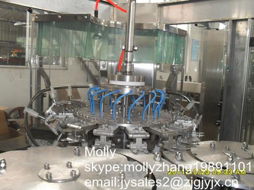Complete Carbonated Soft Drink Bottling Machine , Carbonated Beverage Filling Machine