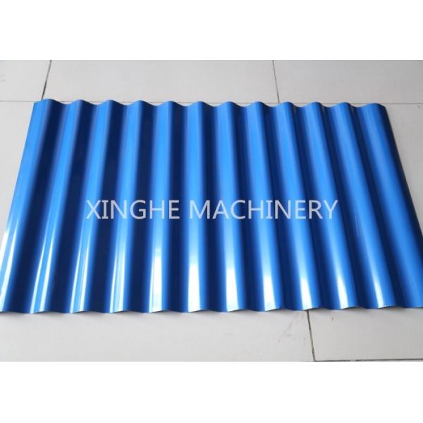 Automatic Galvanized Steel Roof Panels Cold Roll Forming Machine