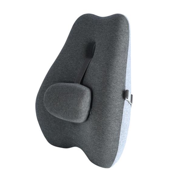 1kg Customized Color Memory Foam Lumbar Support Pillow for Car Seat and Office