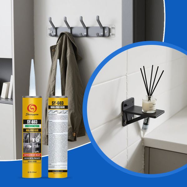 Transparent Super Strong Nail Free Adhesive for Metal Glass Wood Ceramic