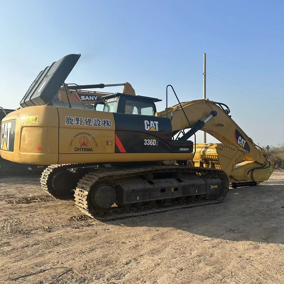 Использованный экскаватор Cat 336D2 Вторая рука Большой гидравлический экскаватор для дорожного строительства
