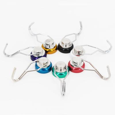 Nickel Coating Heavy Duty Magnetic Hooks With Various Color YYG36 YYG42
