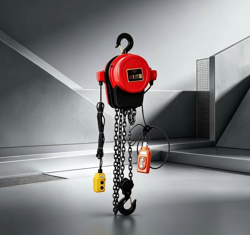 Quiet Operation Chain Electric Hoist DHS Lightweight Chain Hoist Customized