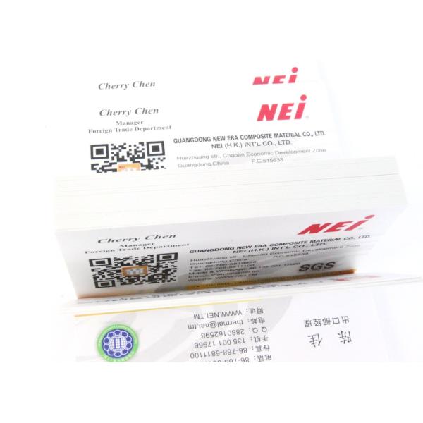 Изготовленный на заказ прозрачный восходящий поток теплого воздуха выбил фильм для визитных карточек/кассет