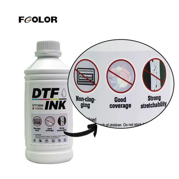 Wholesales 500ml 1000ml DTF Transfer Film Pigment White Ink for Epson I3200 Xp600 4720 Printing Inks