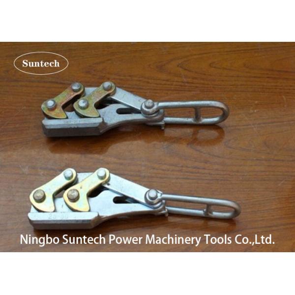 SKDS / 10 KN Dual Cam Earth Steel Cable Gripper 50GJ Steel Strand Tools