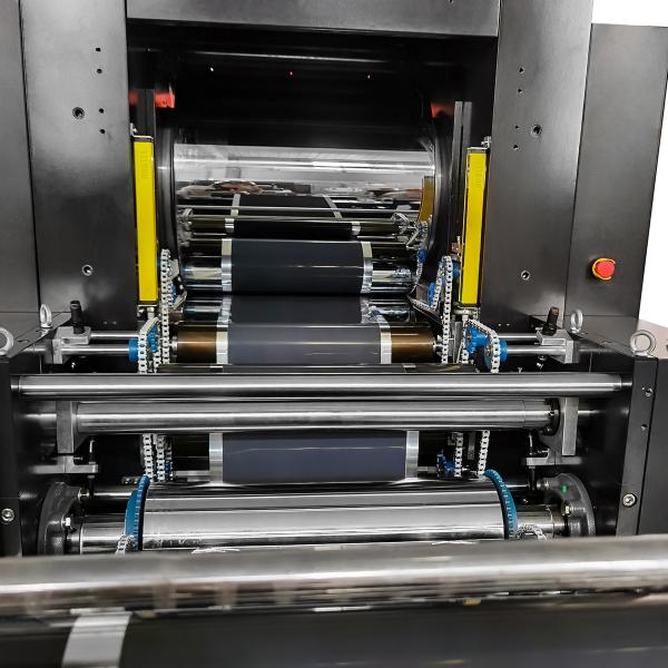 Máquina Calendaring hidráulica contínua da máquina de pressão do rolo da bateria