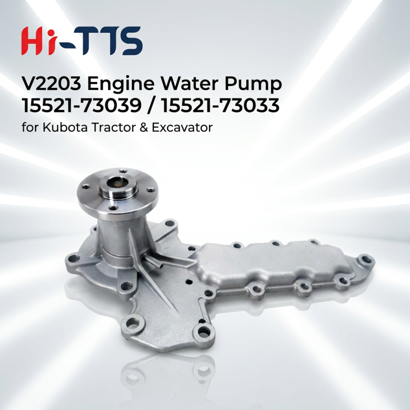 1G730-73032 1G730-73030 Water Pump  for Kubota V2003 V2203  V2403 Excavator Parts Aftermarket Construction Machinery Parts