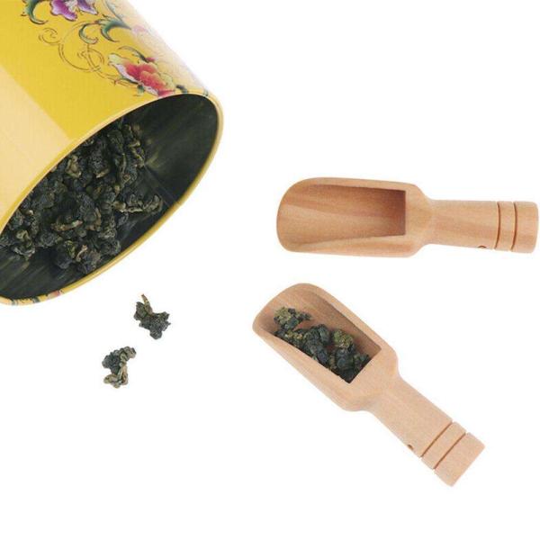 Mini 2.4*7.6cm Household Kitchen Products Scoop Salt Sugar Coffee Spoon