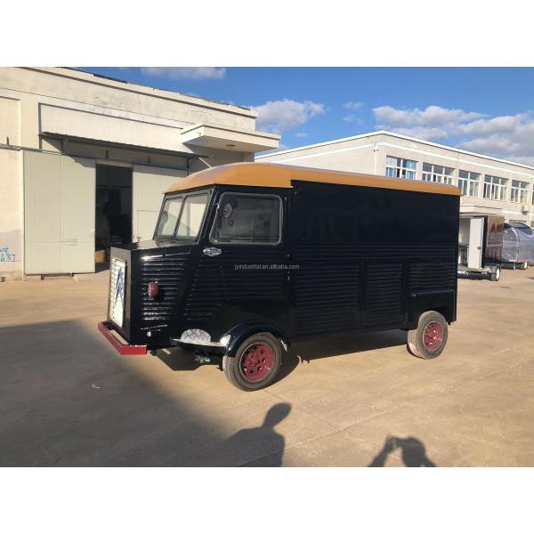Electric Food Truck High Capacity Coffee Vending Trailer for Vegetable Processing Plant