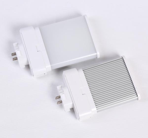 Commercial Lighting 4 Pin LED Bulb Milky Cover Energy Saving 125 * 81MM