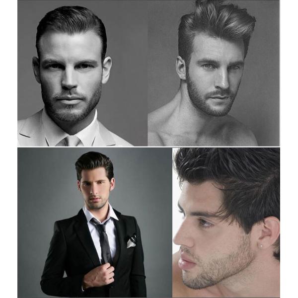 Comfortable Men's Foldable Beard Comb Folding Pocket Beard Comb SGS Certified